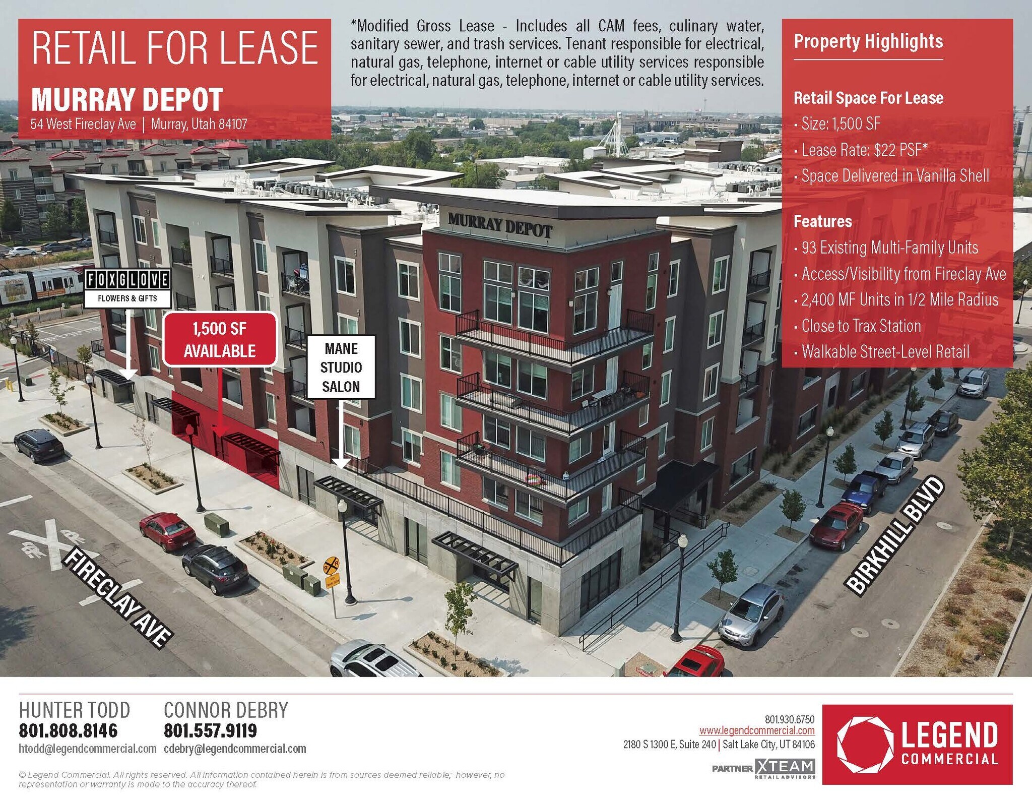 54 W Fireclay Ave, Murray, UT à louer Photo intérieure– Image 1 sur 3