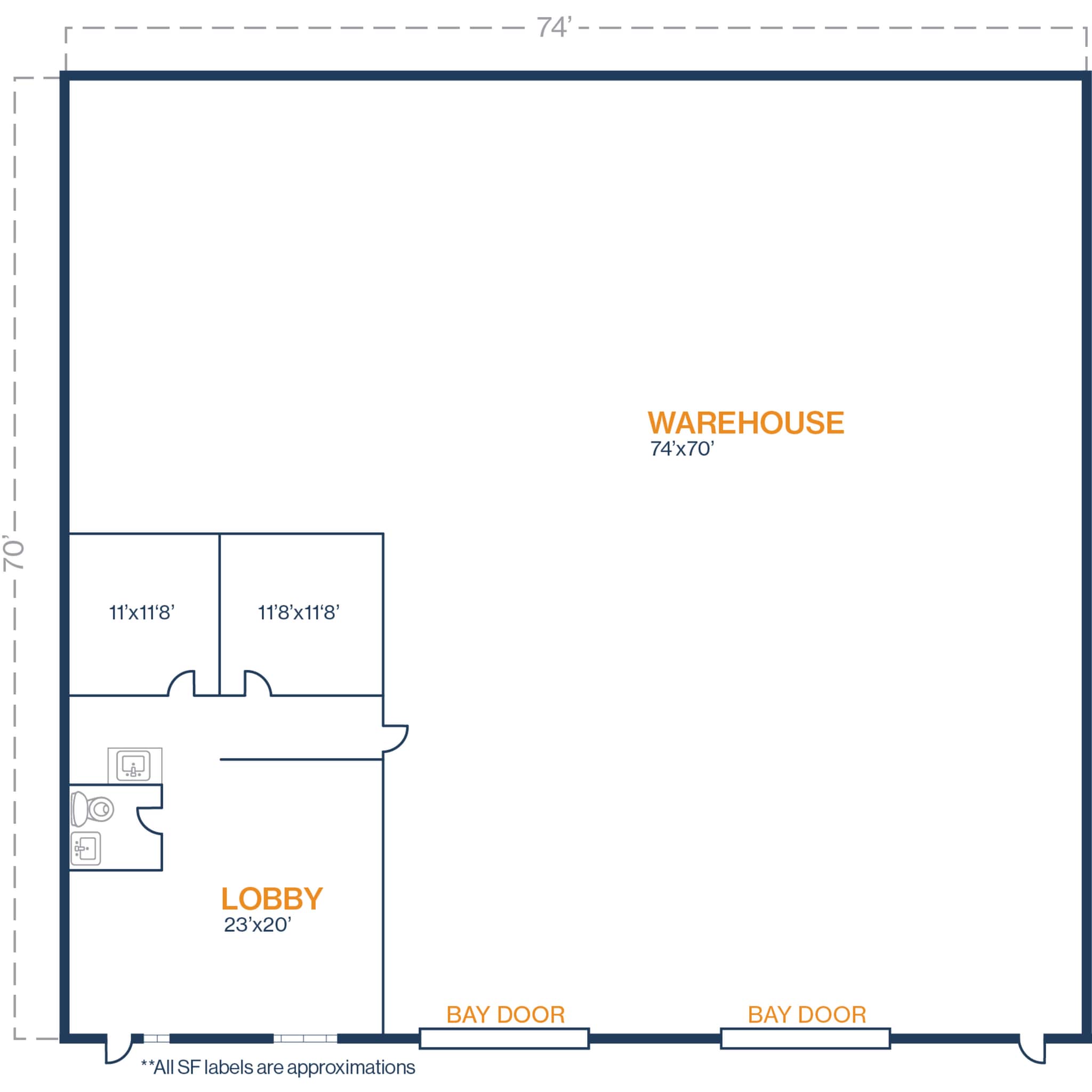 22955 Tomball Pky, Tomball, TX à louer Plan d’étage– Image 1 sur 1