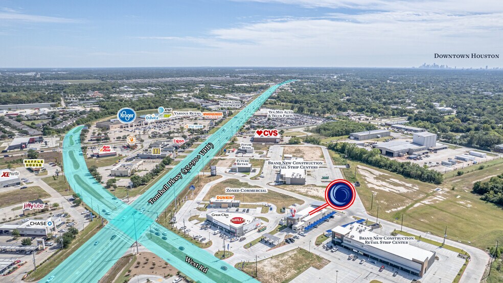 6425 West Rd, Houston, TX à vendre - Photo de l’immeuble – Image 2 sur 8