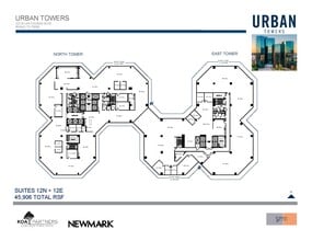 222 W Las Colinas Blvd, Irving, TX à louer Plan d’étage– Image 2 sur 2