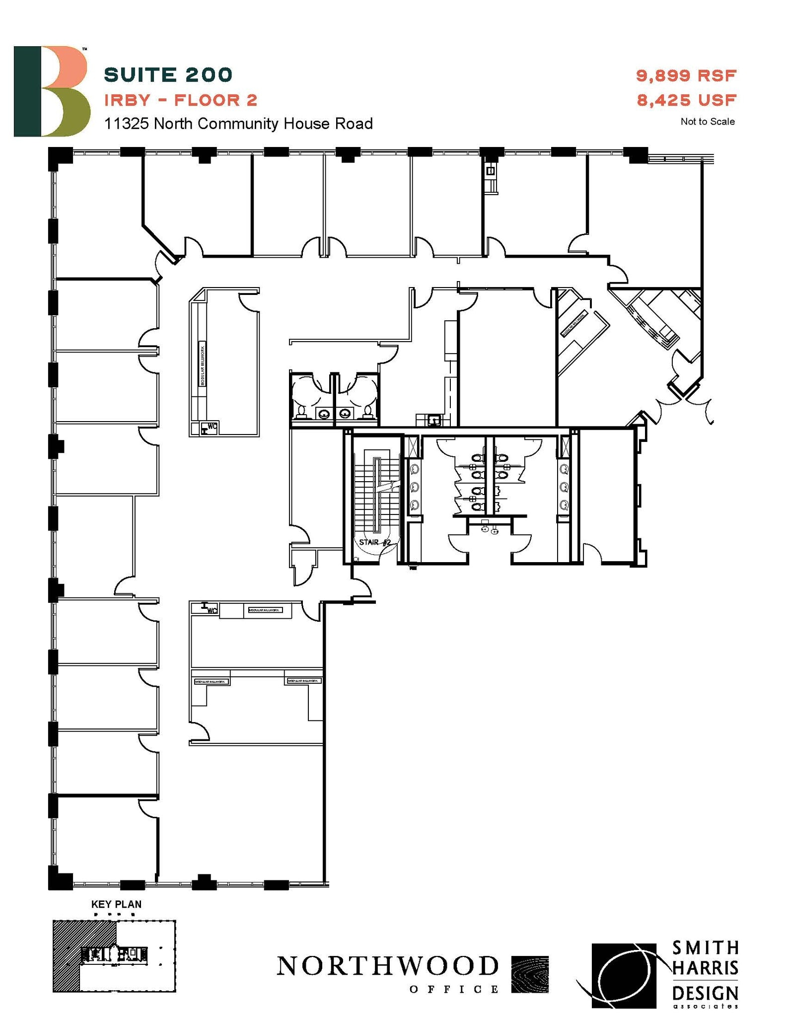 11325 N Community House Rd, Charlotte, NC à louer Plan d’étage– Image 1 sur 1