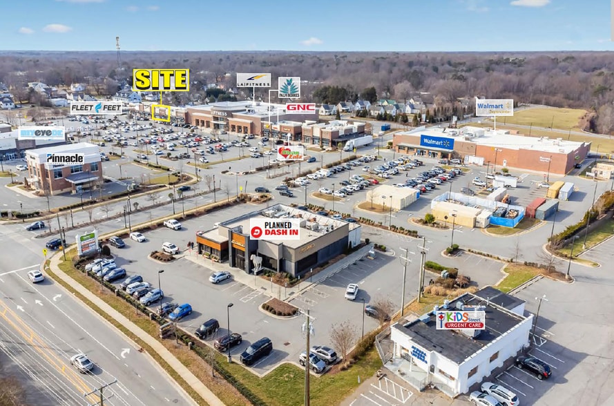 208-278 Harvey St, Winston-Salem, NC à louer - Aérien – Image 2 sur 5
