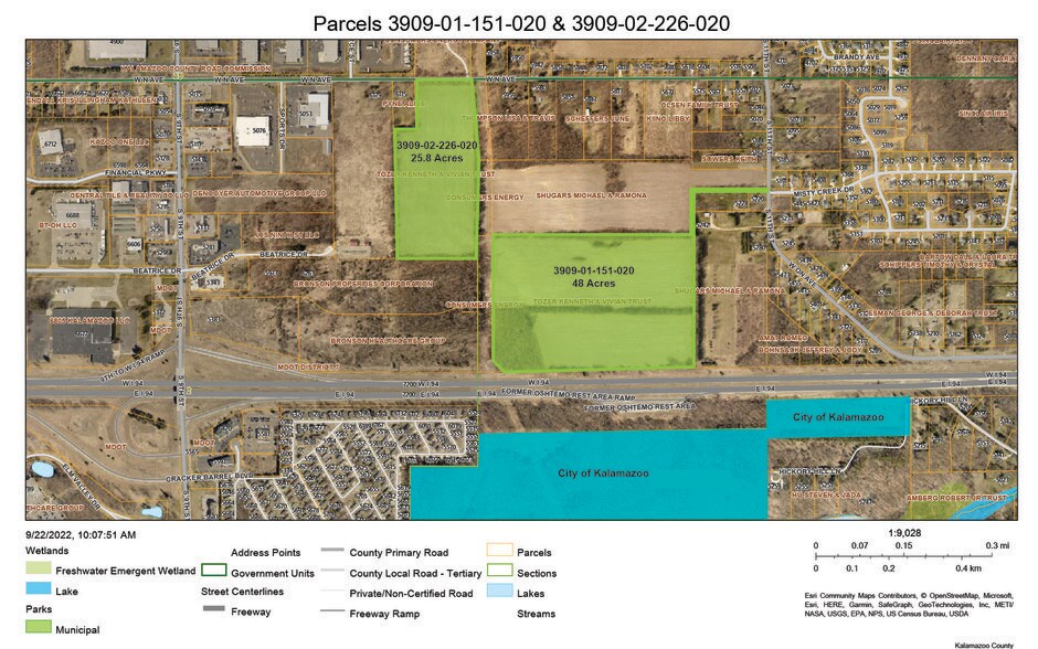 48 Acres for Development portefeuille de 2 biens à vendre sur LoopNet.fr - Plan de site – Image 3 sur 4