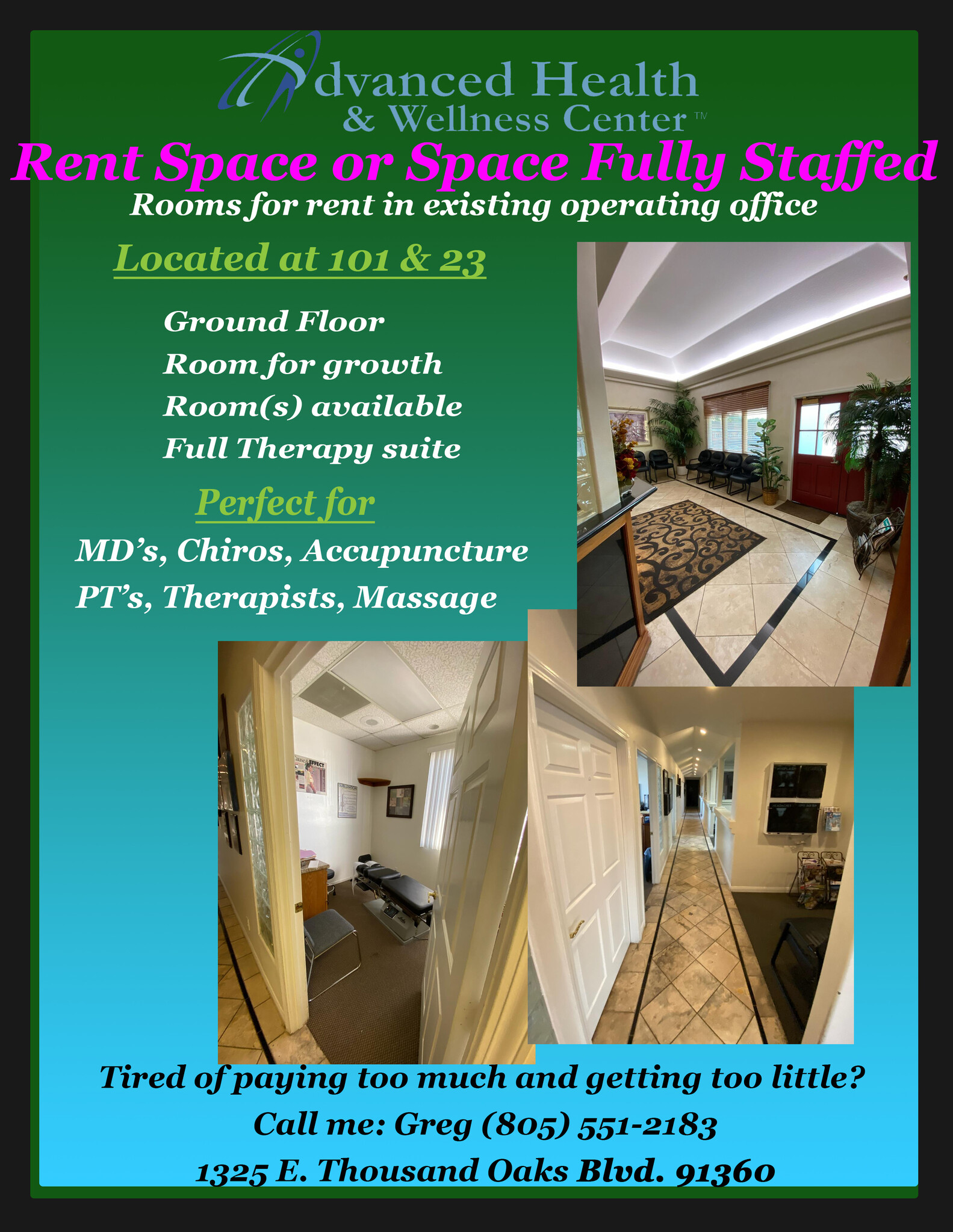 1325-1337 E Thousand Oaks Blvd, Thousand Oaks, CA à louer Autre– Image 1 sur 6