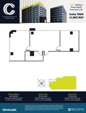 1390 Willow Pass Rd, Concord, CA à louer Plan d’étage– Image 1 sur 1