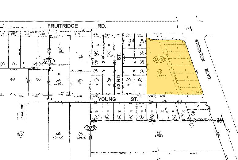 5610 Stockton Blvd, Sacramento, CA à louer - Plan cadastral – Image 2 sur 21