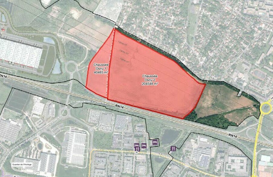 Terrain dans Cergy à vendre - Photo de l’immeuble – Image 1 sur 2