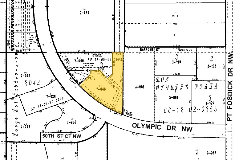 5119 Olympic Dr NW, Gig Harbor, WA à louer Plan cadastral– Image 1 sur 6
