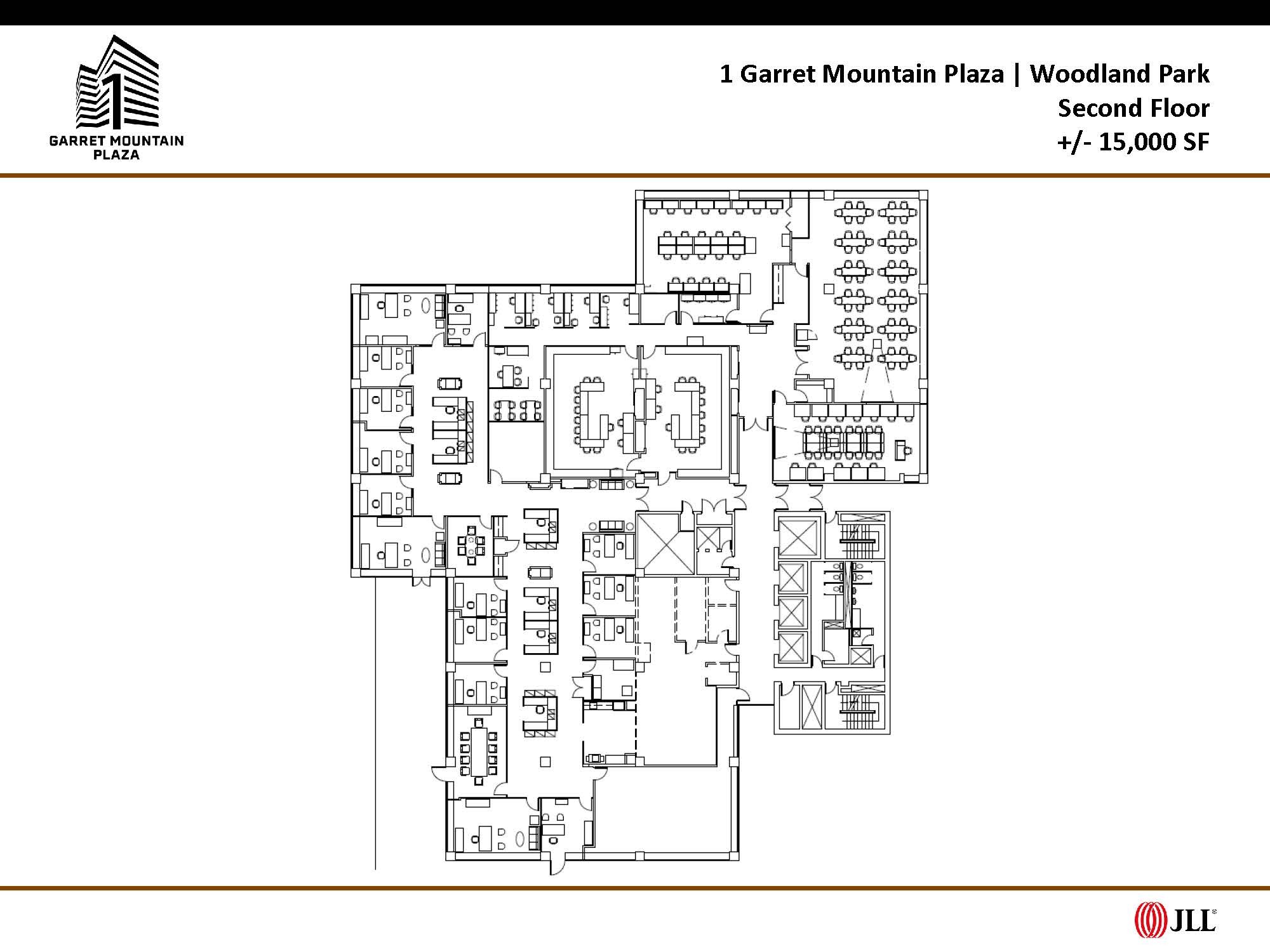 1 Garret Mountain Plz, Woodland Park, NJ à louer Plan d’étage– Image 1 sur 1