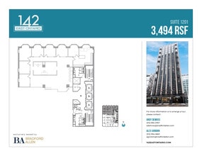 142 E Ontario St, Chicago, IL à louer Plan d’étage– Image 1 sur 1