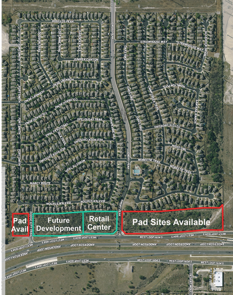 2105 W Loop 1604 S, San Antonio, TX à vendre - Aérien – Image 3 sur 4