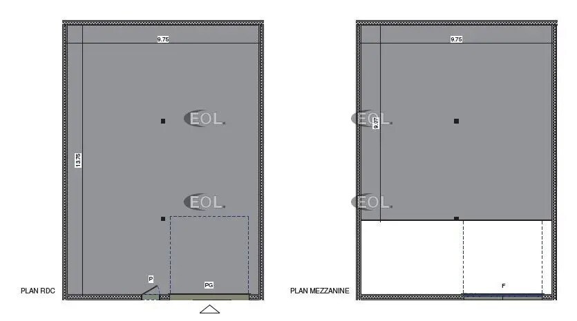 Local d'activités dans Piolenc à vendre - Plan d’étage – Image 3 sur 10