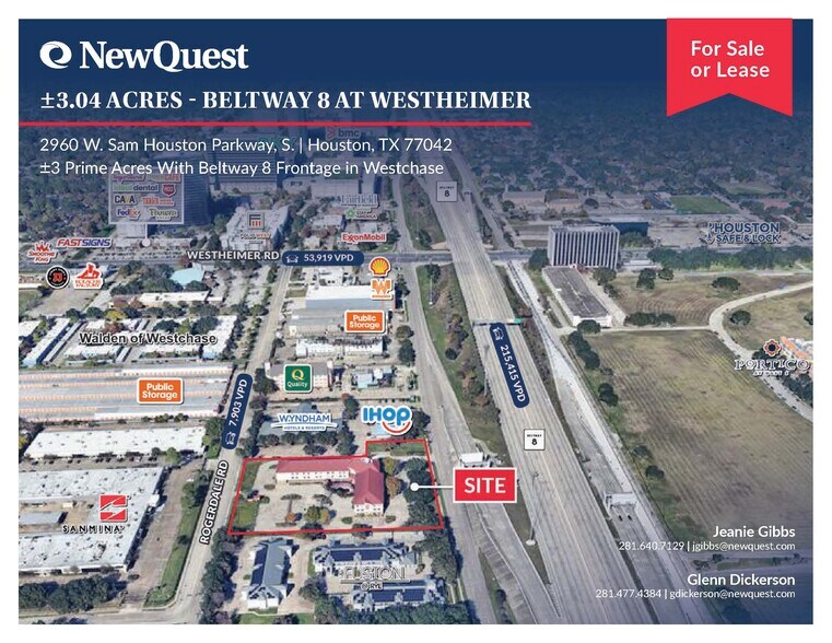 2960 W Sam Houston Pky S, Houston, TX à vendre - Photo principale – Image 1 sur 3