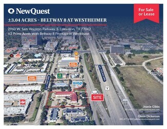 Plus de détails pour 2960 W Sam Houston Pky S, Houston, TX - Terrain à vendre