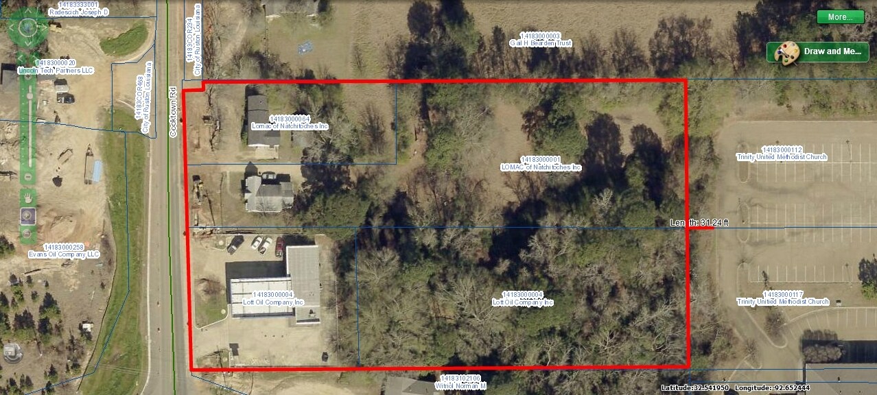 1318 Cooktown Rd, Ruston, LA à vendre Photo principale– Image 1 sur 3
