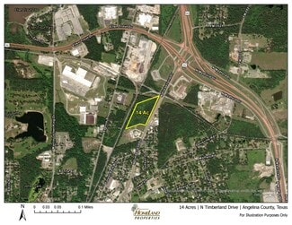 Plus de détails pour 0 Timberland Dr, Lufkin, TX - Terrain à vendre