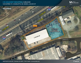 140 Dupree St, Charlotte, NC à louer Aérien– Image 2 sur 4