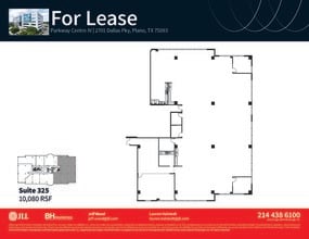 2701 Dallas Pky, Plano, TX à louer Plan d’étage– Image 1 sur 1