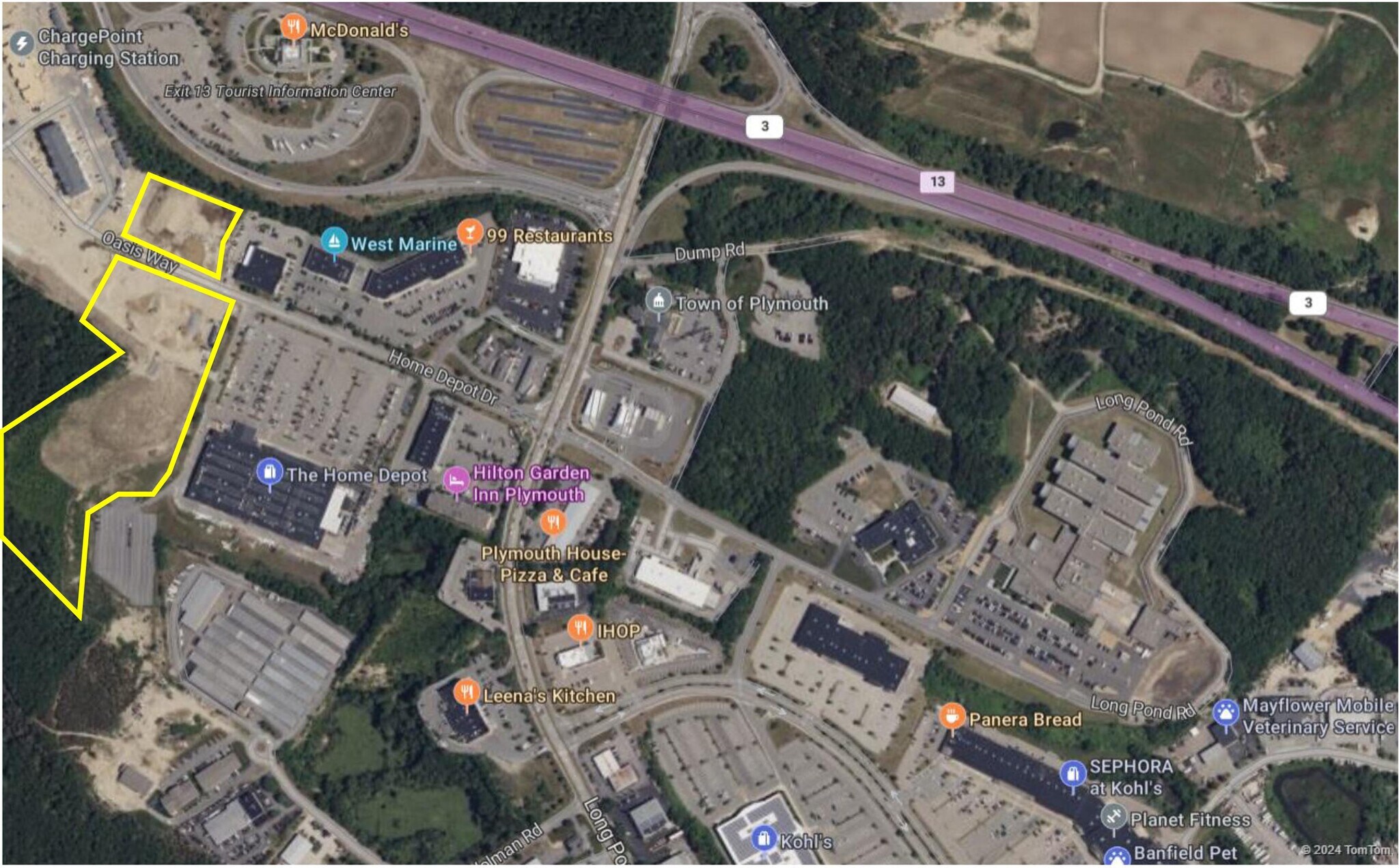 0 Oasis Way, Plymouth, MA à louer Plan de site– Image 1 sur 4