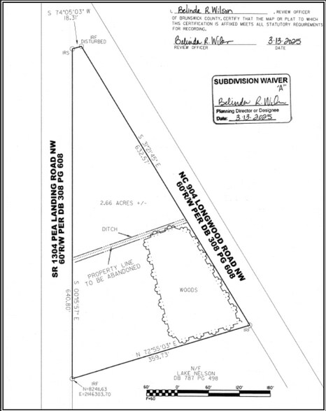 1125 Pea Landing Rd NW, Ash, NC à vendre - Photo de l’immeuble – Image 2 sur 2