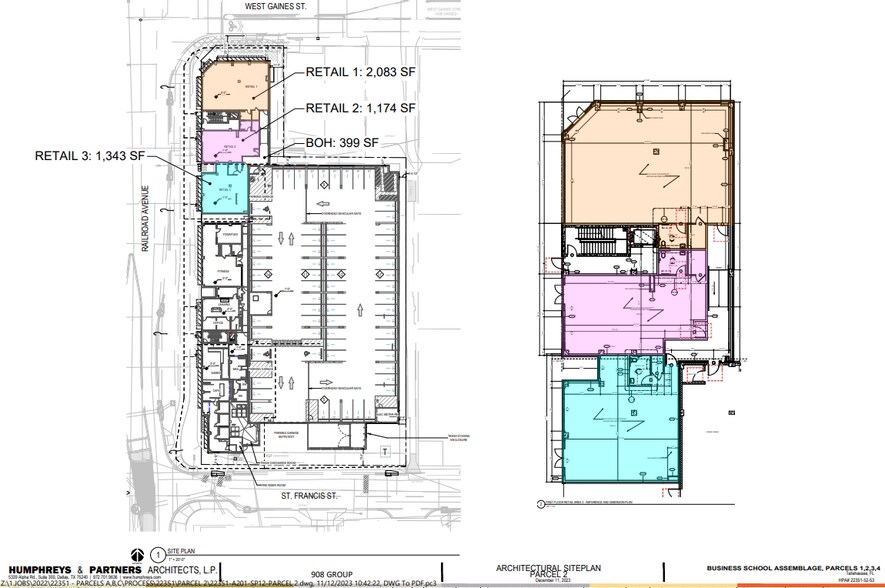 825 Railroad Ave, Tallahassee, FL à louer - Plan d’étage – Image 3 sur 5