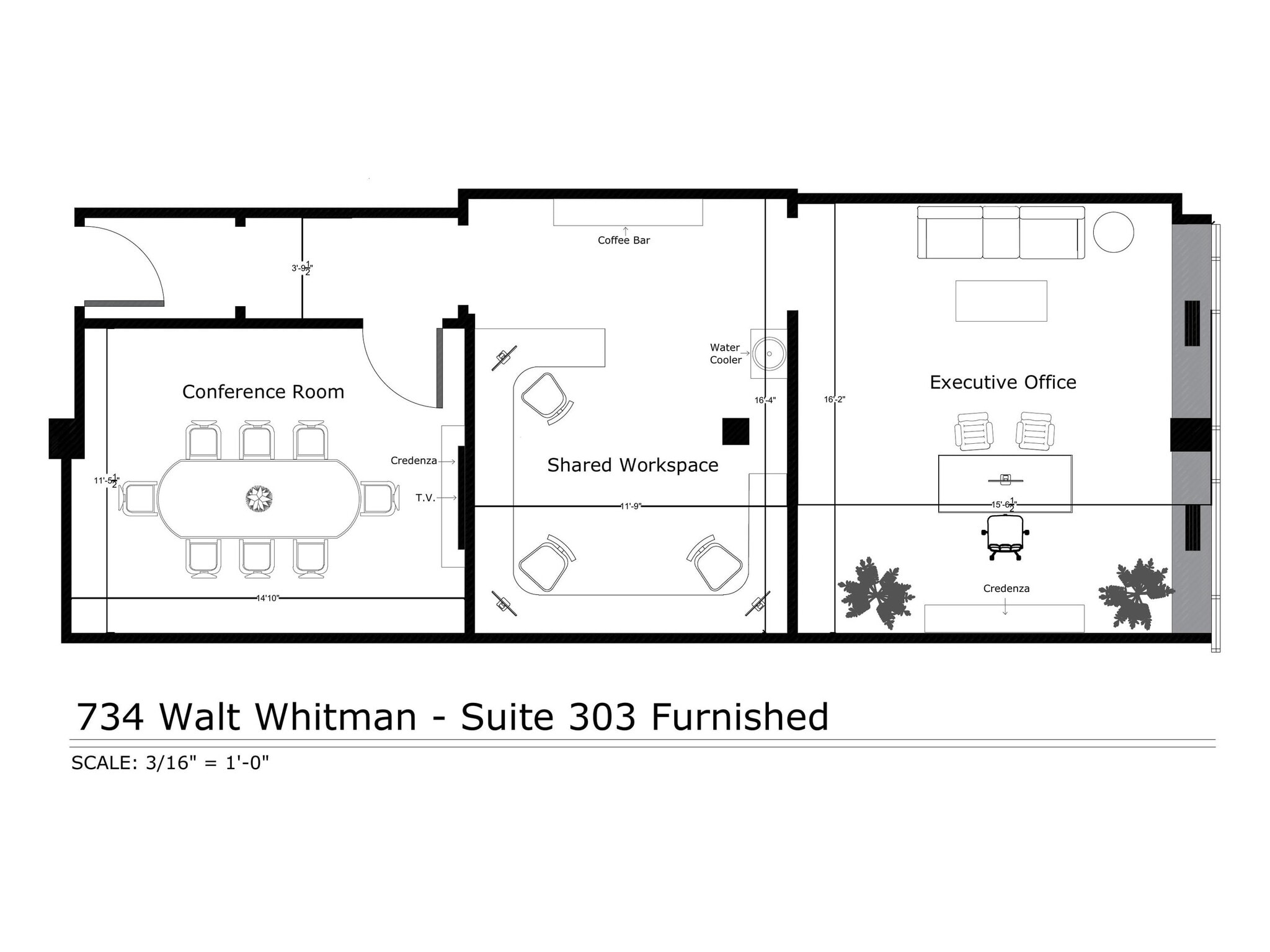 734 Walt Whitman Rd, Melville, NY à louer Plan d’étage– Image 1 sur 1