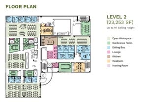 1377 N Serrano Ave, Los Angeles, CA à louer Plan d’étage– Image 1 sur 1