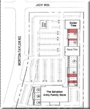 43301-43443 Joy Rd, Canton, MI à louer Plan d’étage– Image 1 sur 1
