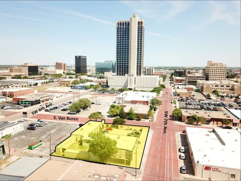 612 S Van Buren St, Amarillo, TX à vendre - Aérien – Image 3 sur 12