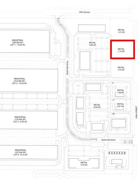 5304 100th Street, Johnston, IA à vendre - Plan de site – Image 2 sur 2