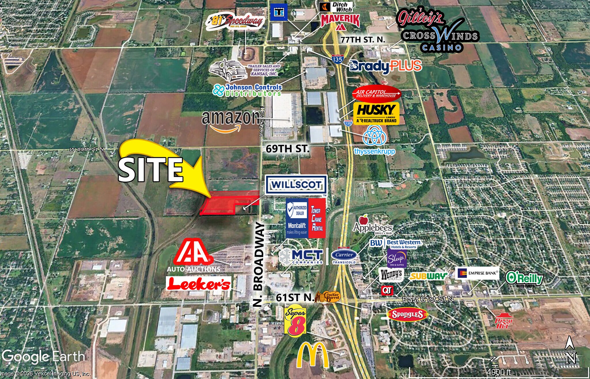 6701 N Broadway Ave, Park City, KS à vendre Photo de l’immeuble– Image 1 sur 3