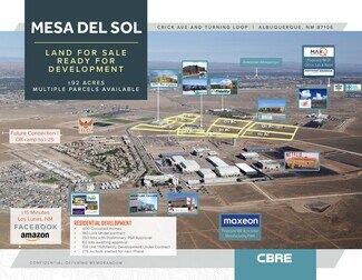 Plus de détails pour Crick, Albuquerque, NM - Terrain à vendre