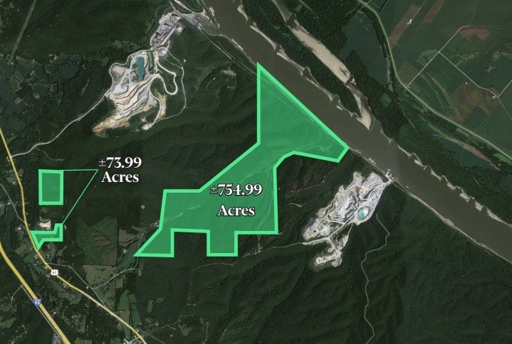 Ste. Genevieve Riverfront Land Site, Bloomsdale, MO à vendre - Photo de l’immeuble – Image 1 sur 1