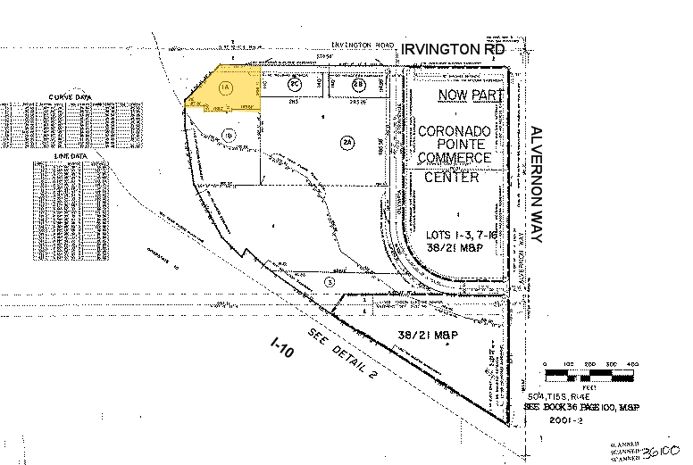 3700 E Irvington Rd, Tucson, AZ à louer - Plan cadastral – Image 3 sur 3