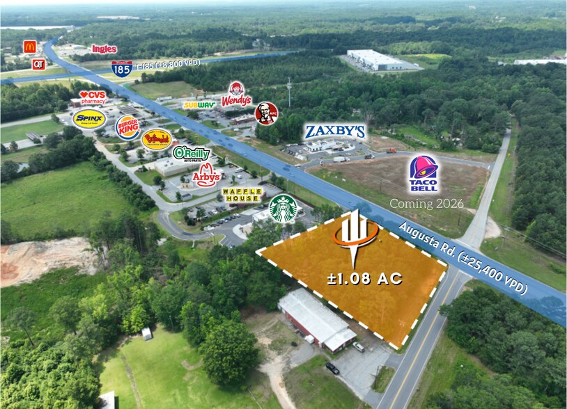 7415 Augusta rd, Piedmont, SC à louer - Photo de l’immeuble – Image 2 sur 2