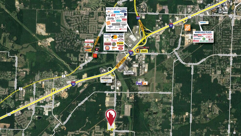 13624 Vimy Ridge Rd, Alexander, AR à vendre - Photo de l’immeuble – Image 2 sur 3