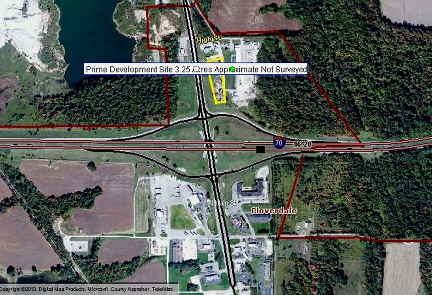 2007 N Main St, Cloverdale, IN à vendre - Photo principale – Image 1 sur 1