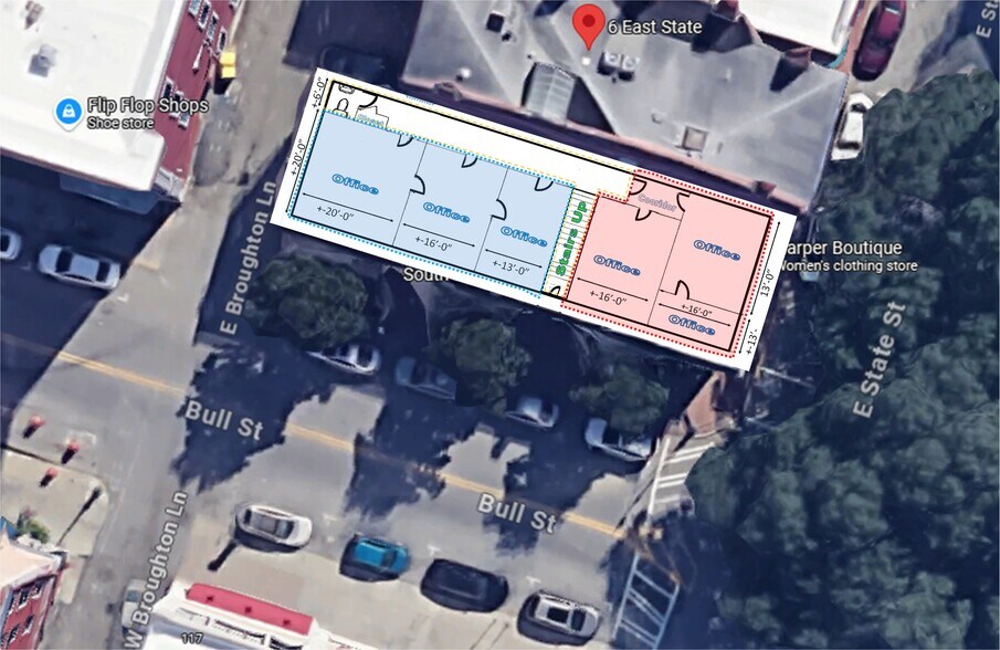 110-118 Bull St, Savannah, GA à louer - Aérien – Image 2 sur 12