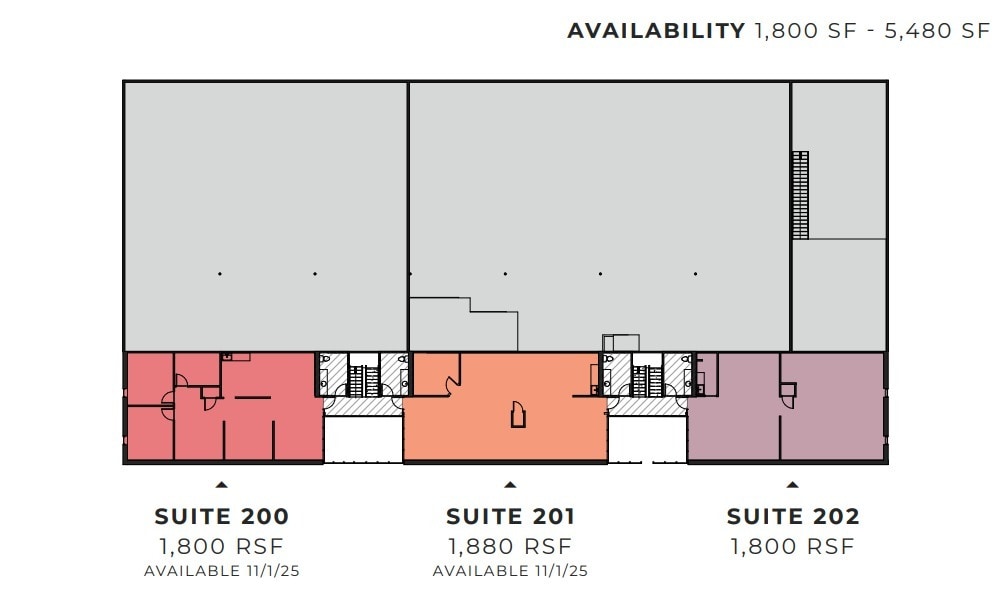 6004 Techni Center Dr, Austin, TX à louer Plan d’étage– Image 1 sur 1