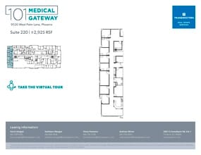 9520 W Palm Ln, Phoenix, AZ à louer Plan d’étage– Image 1 sur 1