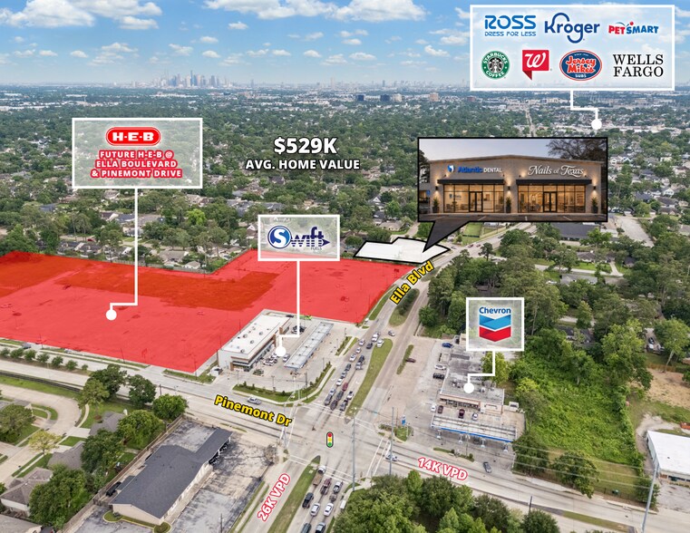 5100 Ella Blvd, Houston, TX à louer - Photo de l’immeuble – Image 2 sur 3