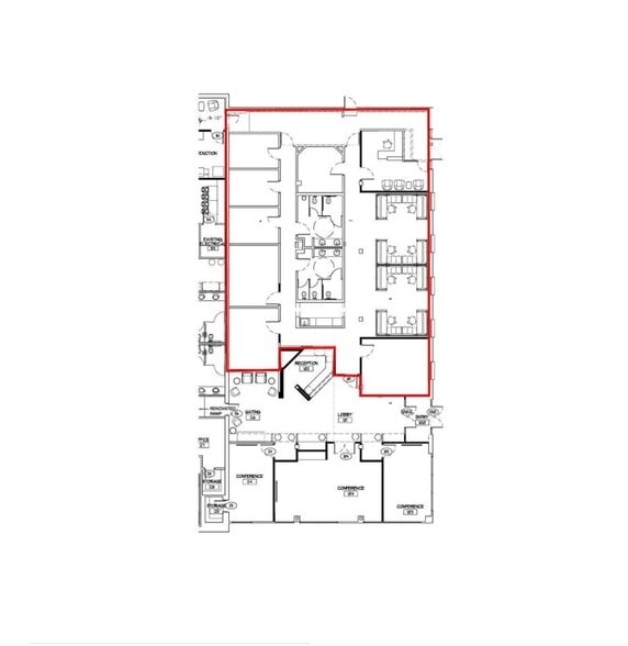101 Monroe St, Huntsville, AL à louer - Plan d’étage – Image 2 sur 5