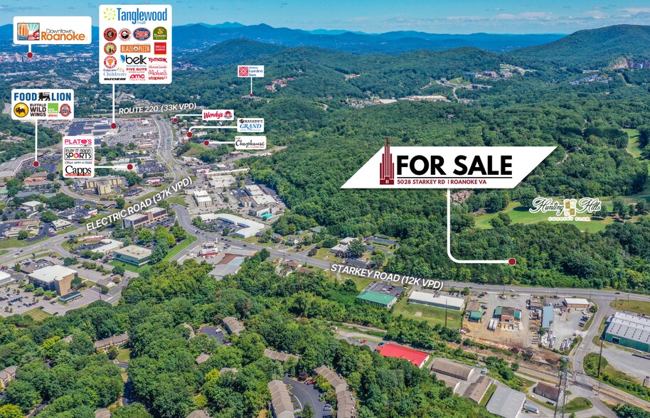 5028 Starkey rd, Cave Spring, VA à vendre - Photo de l’immeuble – Image 2 sur 2