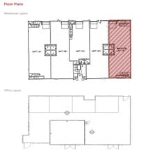 819-829 Cowan Rd, Burlingame, CA à louer Plan d’étage– Image 1 sur 1