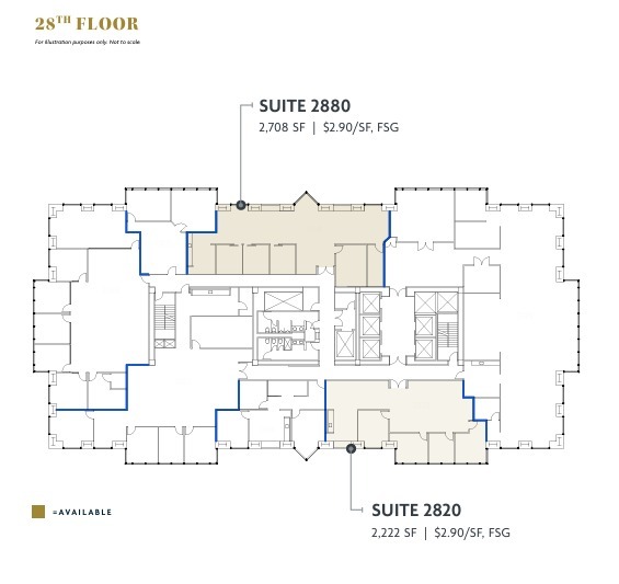 750 B St, San Diego, CA à louer Plan d’étage– Image 1 sur 1