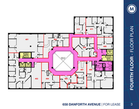 658 Danforth Ave, Toronto, ON à louer Plan d’étage– Image 1 sur 1