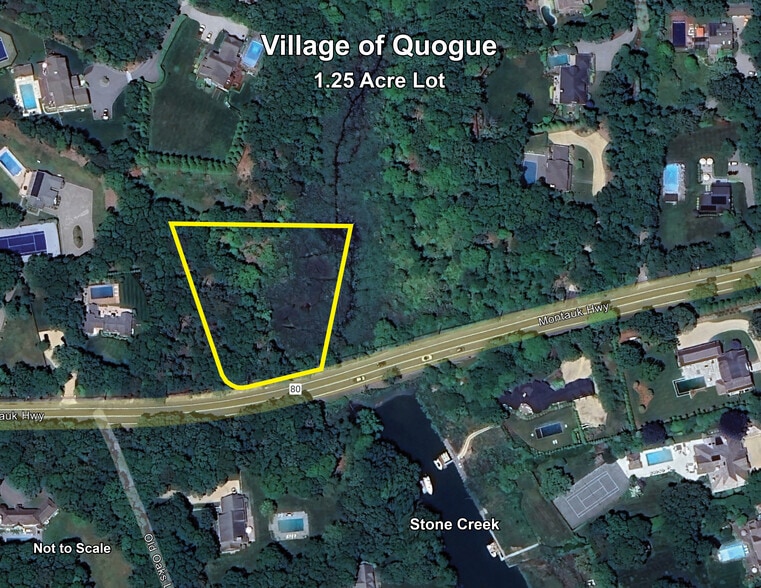 149 Montauk Hwy, Quogue, NY à vendre - Aérien – Image 2 sur 3