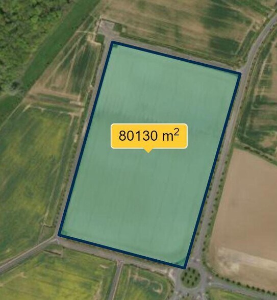 Terrain dans Tergnier à vendre - Aérien – Image 1 sur 2