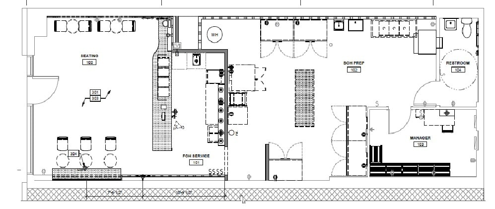 4915-4929 Elm St, Bethesda, MD à louer Plan d’étage– Image 1 sur 1
