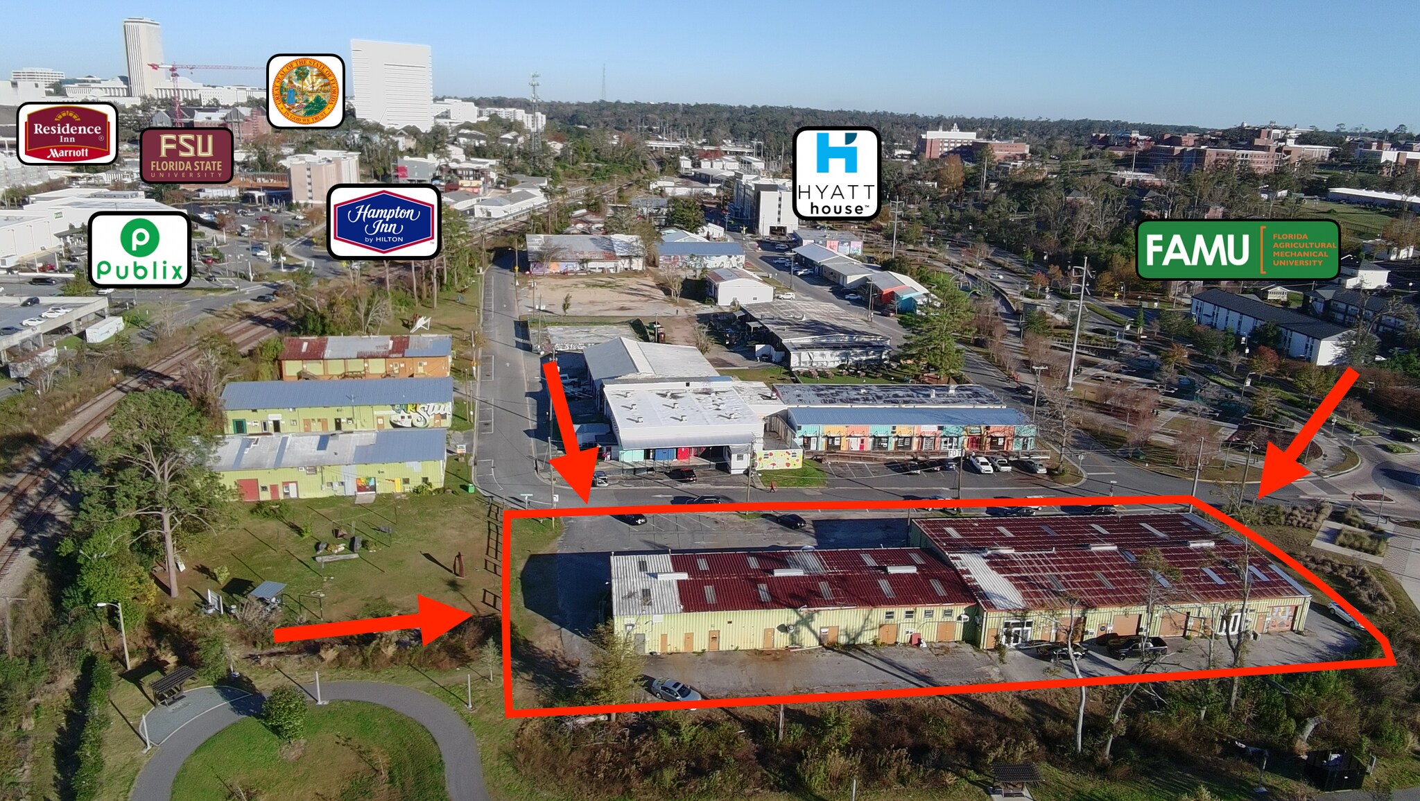 625 Railroad Sq, Tallahassee, FL à vendre Photo principale– Image 1 sur 14